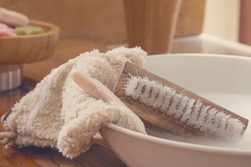 care, white color, body care, wash, close-up, brush, washcloth, wellbeing, no people, focus on foreground, wash brush, beauty, soapy water, container, soap