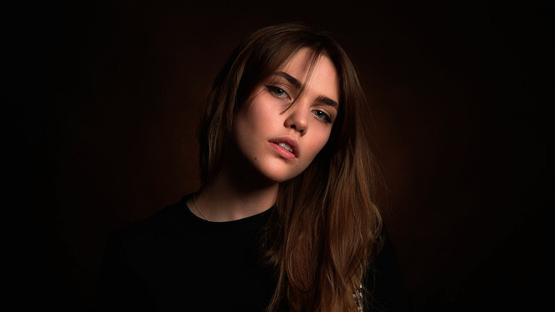 sponge, 1080P, Studio, girl, Stepan Gladkov, portrait