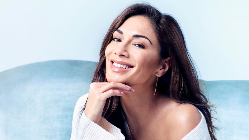Nicole Scherzinger, 4K, 4K, Smile