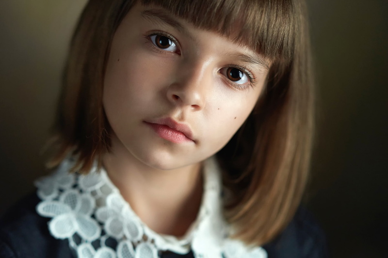 brown-eyed, girl, 1080P, the beauty, Alexander Vinogradov, portrait