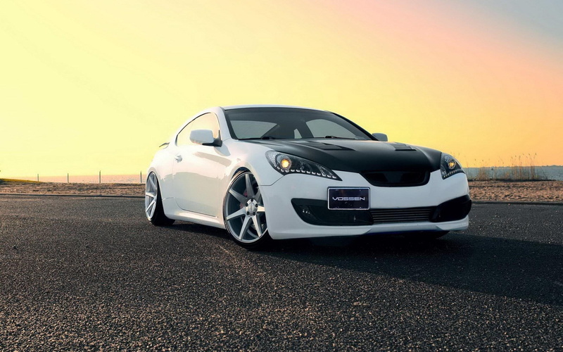 wheels, tuning, genesis, 1080P, vossen, hyundai, car