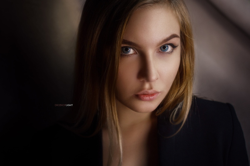 Alexander Drobkov-Light, eyes, Pauline Moseikina, Girl, 2K, hair, look