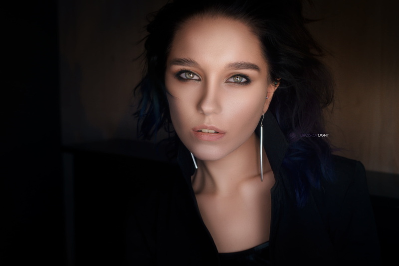 portrait, look, Maria Larina, 2K, Alexander Drobkov-Light, makeup, Girl