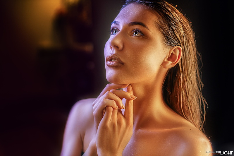 look, 2K, girl, hands, face, Natalia Chernukha, makeup, portrait, Alexander Drobkov-Light