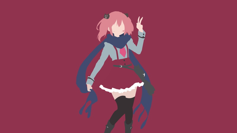 Chunibyo and Other Delusions, Love, Anime, 1080P, Skirt, Satone Shichimiya, Love Chunibyo and Other Delusions, Minimalist