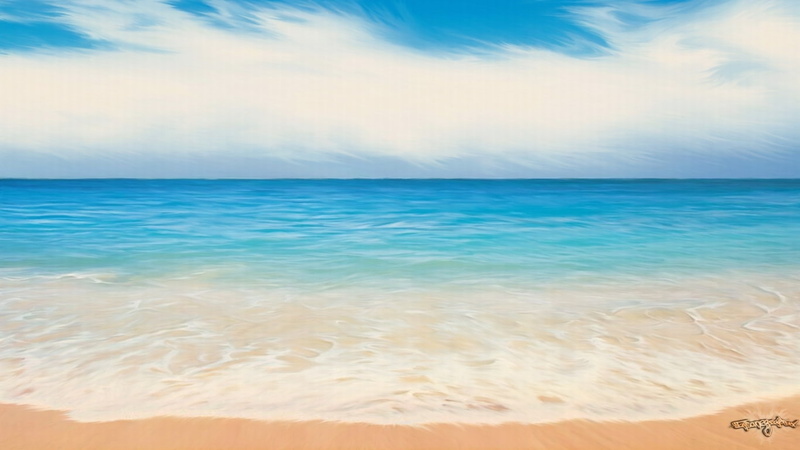 coastal, 720P, water, hd, beach, d, remix, 3d, nature, sand