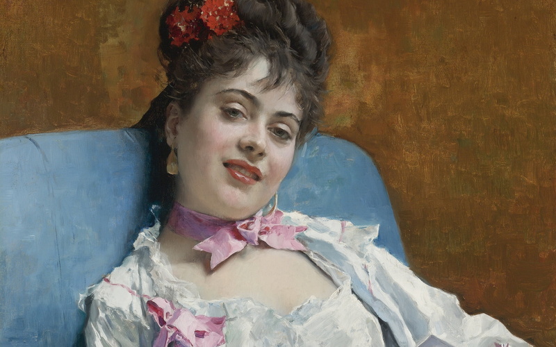 classical art, artwork, 2K, women, painting, portrait, face