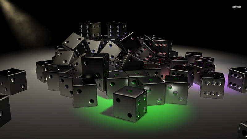 3D, dice, for computer, 1080P, computer, for pc, dh walls, HD, 1920x1080