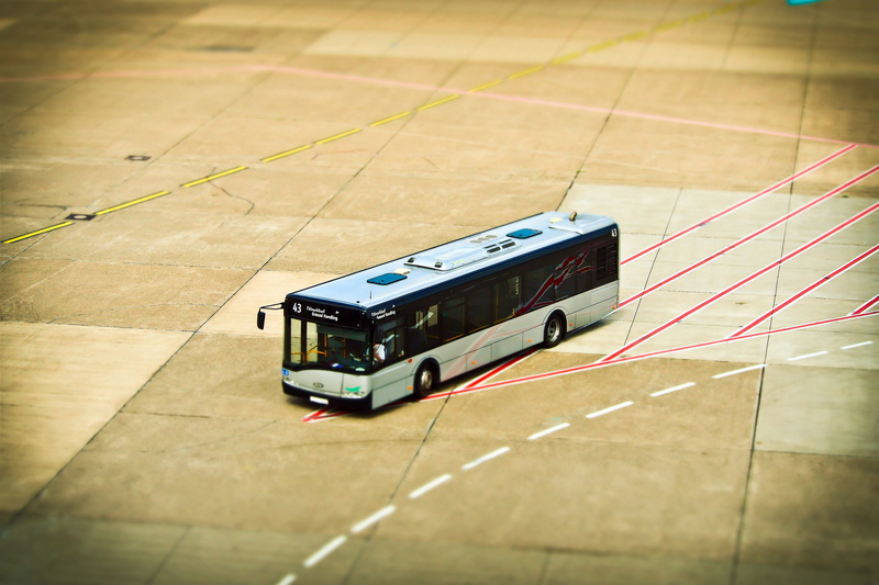 4K, düsseldorf, tile, day, crewbus, no people, selective focus, airport, arts culture and entertainment, bus, mode of transportation, technology, music