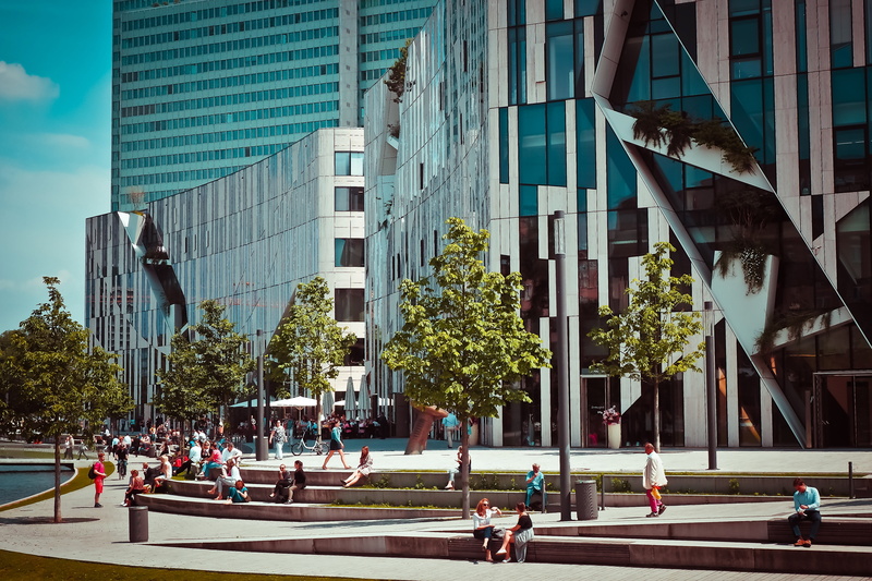 crowd, recovery, group, office, adult, people, building exterior, city, shopping, rest, large group of people, city ​​city, outdoors, office building exterior