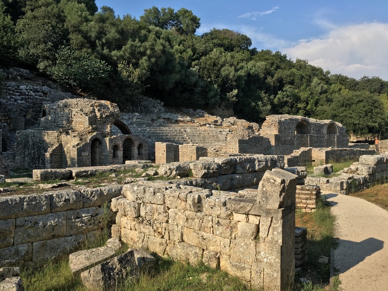 antiquity, day, damaged, built structure, tree, albania, goal, travel, outdoors, ruined, travel destinations, history, ancient, deterioration, nature, architecture