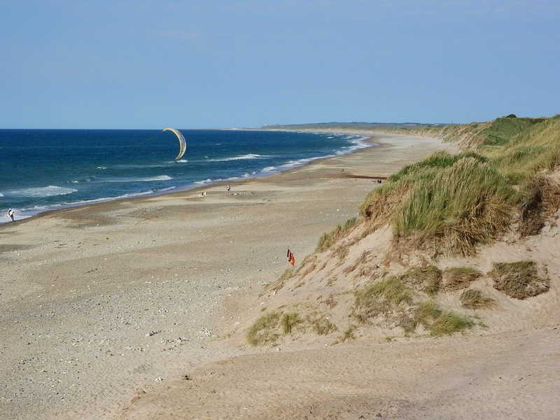 beauty in nature, Hawaii, Denmark, scenics, land, plant, water, non-urban scene, tranquility, klitmøller, dunes, 1080P, nature, Beach, sky, tranquil scene