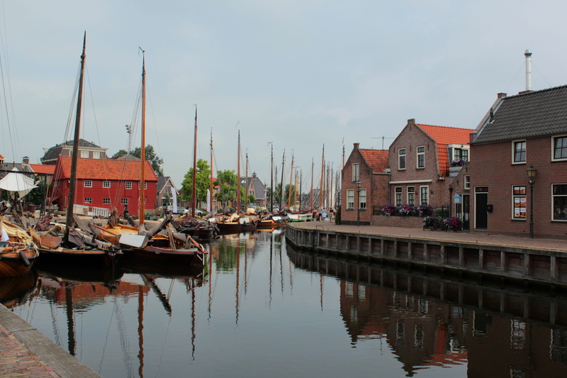 fisheries, canal, mode of transportation, nostalgia, reflection, spakenburg, waterfront, fishing village, row house, transportation, nautical vessel, sailboat