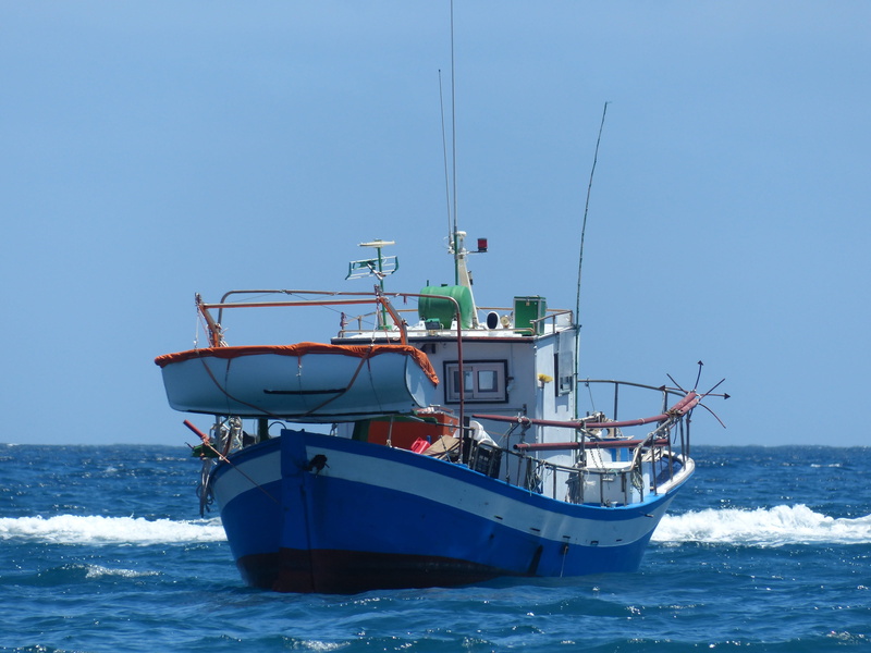 Ship, transportation, water, fishing boat, blue, scenics - nature, nautical vessel, clear sky, nature, fishing, 4K, horizon over water, Sea, Boot, Ocean