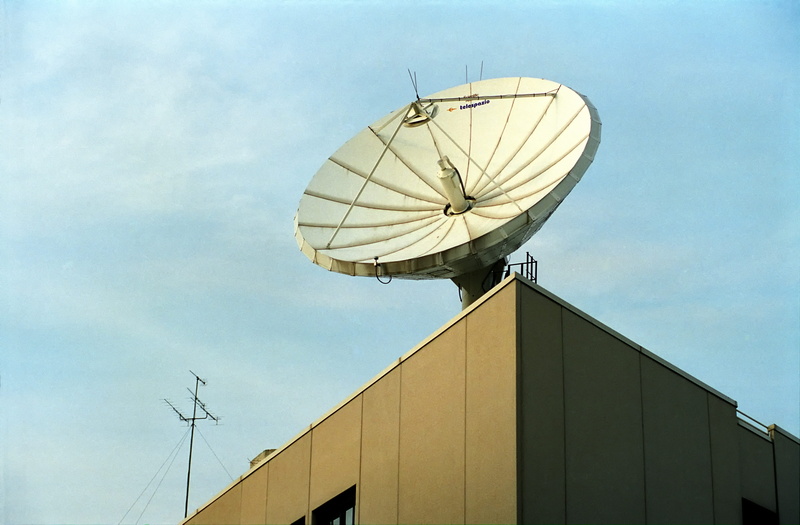 building exterior, connection, satellite, sky, day, italy, telecommunications equipment, satellite dish, antenna - aerial, architecture, built structure