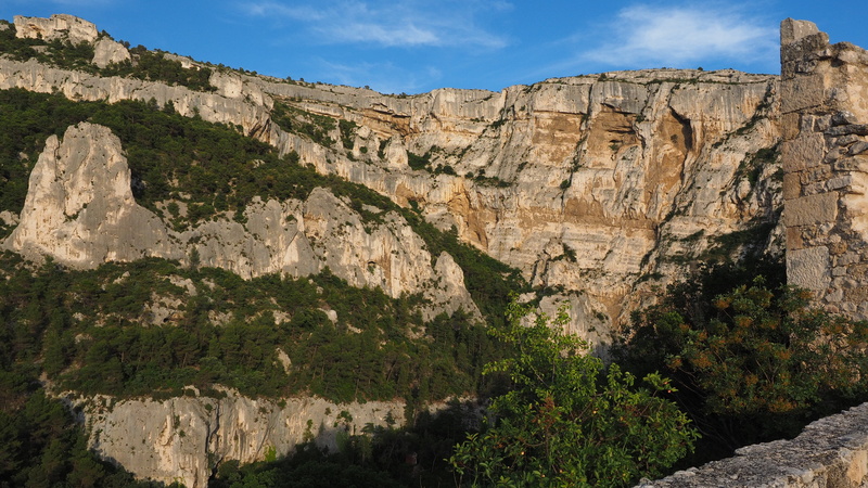 provence, cloud - sky, nature, non-urban scene, travel destinations, plant, eroded, 4K, land, castle, karst landscape, sky, cliff, beauty in nature, ruin of philippe de cabassolle