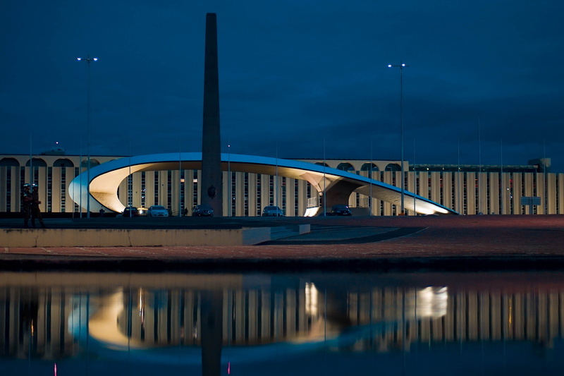 brazil, building exterior, brasilia, river, connection, sky, 4K, architecture, transportation, no people, bridge - man made structure, outdoors, square crystals