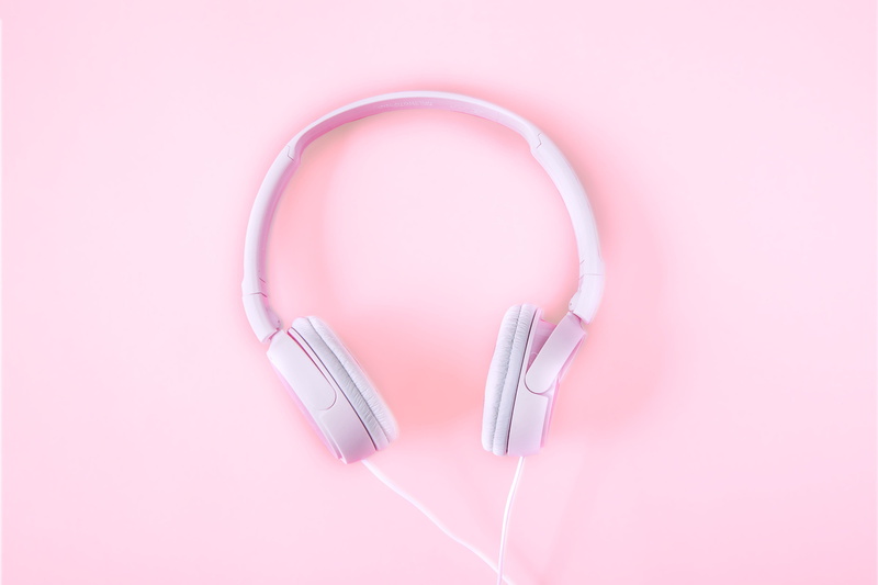 office, beauty, high angle view, business, table, indoors, studio shot, pink background, technology, office supply, metal, equipment, single Object, no people