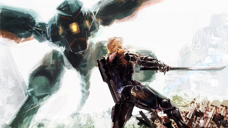 technics fantasy, games, metal, gear, character, haired, swords, 1080P, rex, brown, technics, male, mgs, metal gear, battles, solid, robot, snake