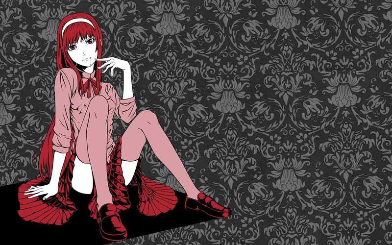 band, 720P, akiha, uniforms, school, hair, type moon, tohno, tsukihime