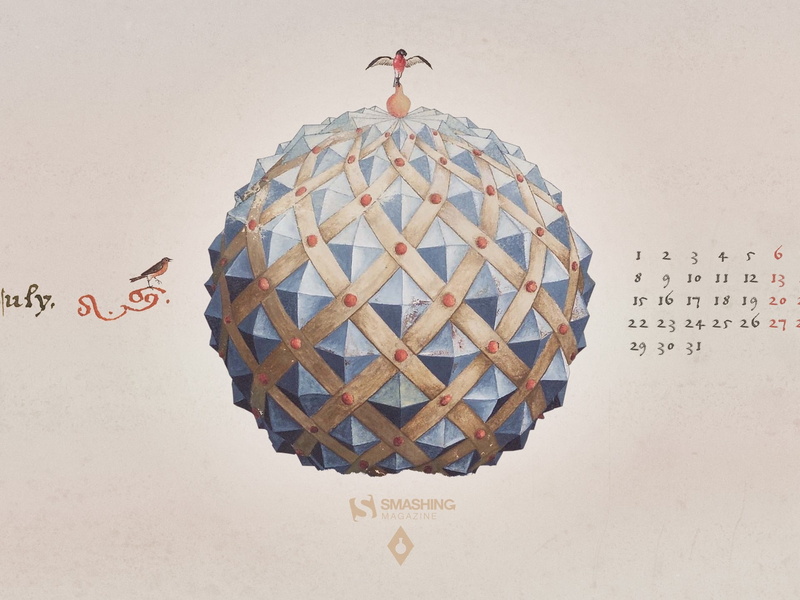blue, spectate, vertebrate, art and craft, pattern, animal wildlife, brown, july, indoors, desktop, white background, architecture, copy space, decor, calendar