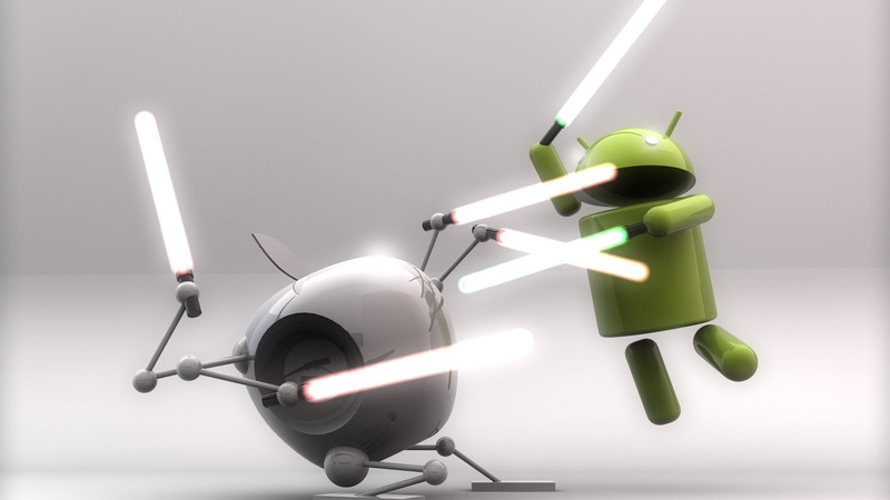funny, fight, lightsabers, inc, android, apple, entertainment, hd, 1080P, art, Apple Inc.