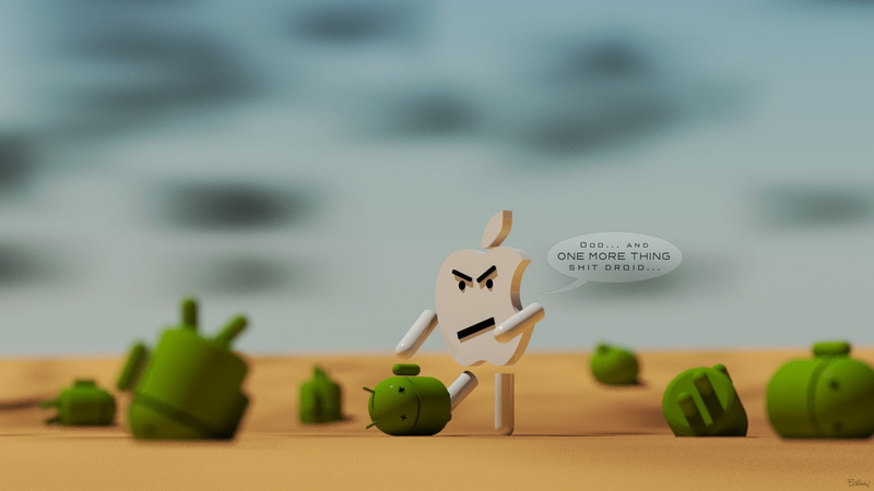 funny, 1080P, hd, entertainment, google, stamp, x, art, Apple Inc., apples, apple, android, trolls, inc