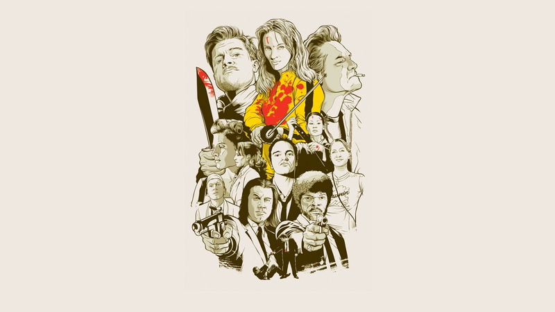 thriller, comedy, drama, 1080P, pulp, fiction, crime