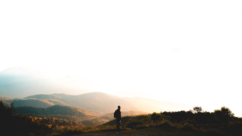 nature, overexpose, hill, adventure, activity, silhouette, panorama, near, beauty in nature, white, tranquil scene, thailand, forest, environment, blown out