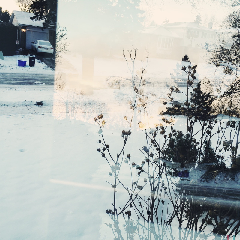 tranquility, double exposure, outdoors, building exterior, reflection, snow, water, architecture, lake, no people, tree, 1080P, winter, day, suburbs, frozen