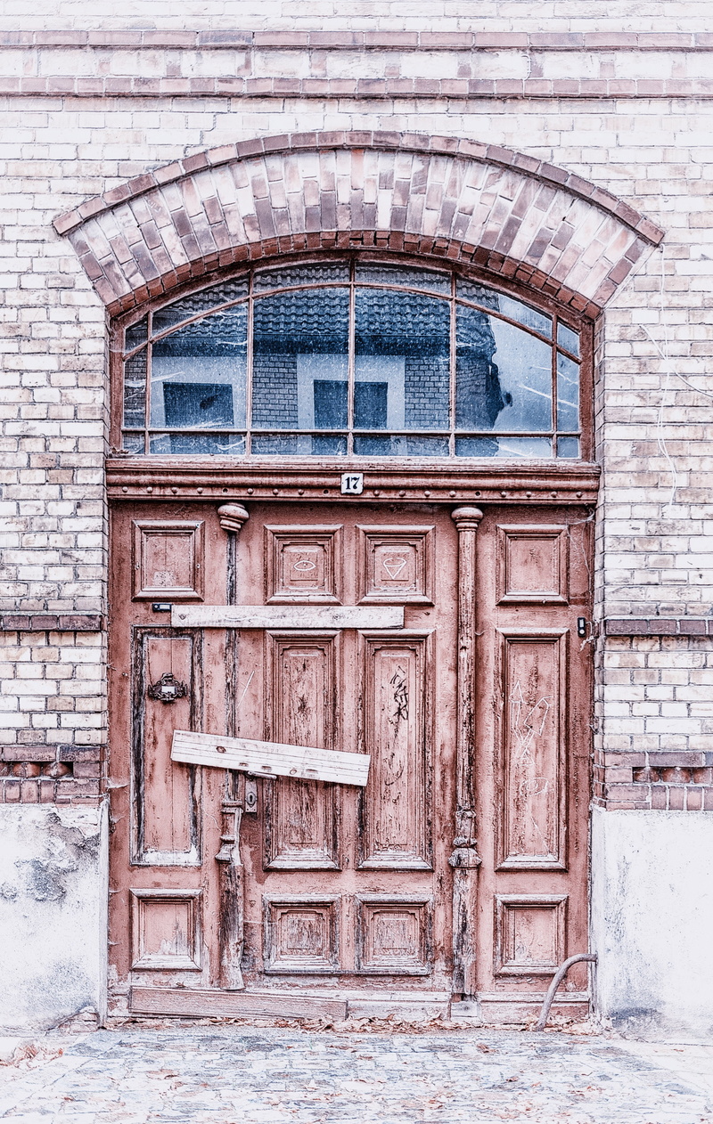brown, wooden door, architecture, boards, building, old-fashioned, wood, no people, security, outdoors, facade, hell, grunge, shut off, wood - Material