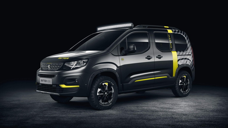 Peugeot Rifter, 4k, black, minivan, 2K, 2018 Cars