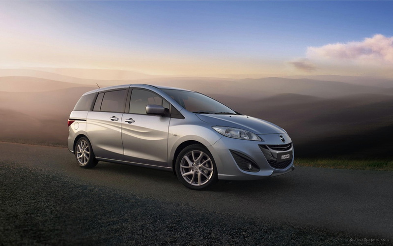 gray, mazda, 1080P, 2011, mazda5, cars, minivan