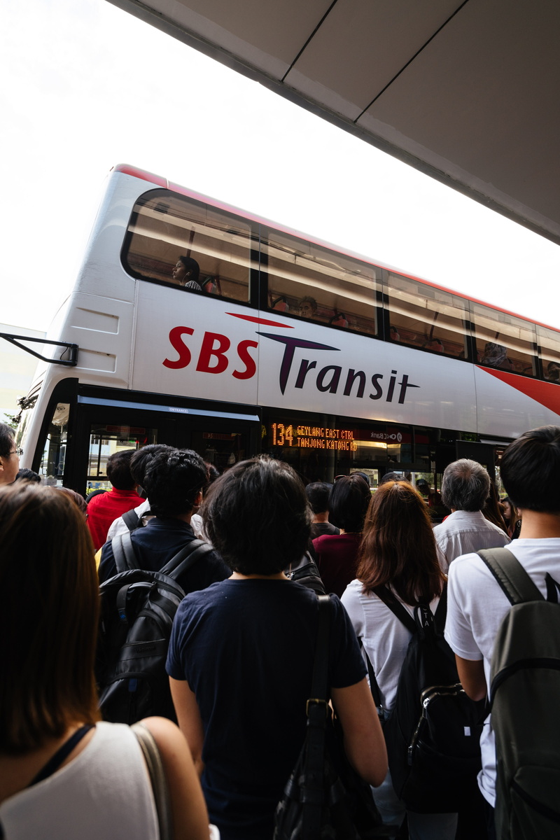 crowd, commute, sky, lifestyles, text, group of people, 5K, women, travel, street, singapore, western script, outdoors, land vehicle, public transportation
