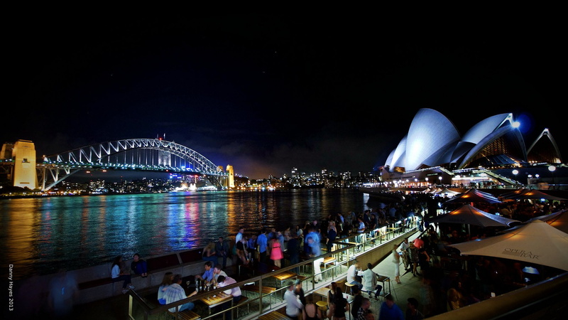 sea, australie, way, cities, monuments, panorama, australia, light, sydney, panoramic, tasmania, tasmanie, towers, bridges, opera, 1080P, architecture