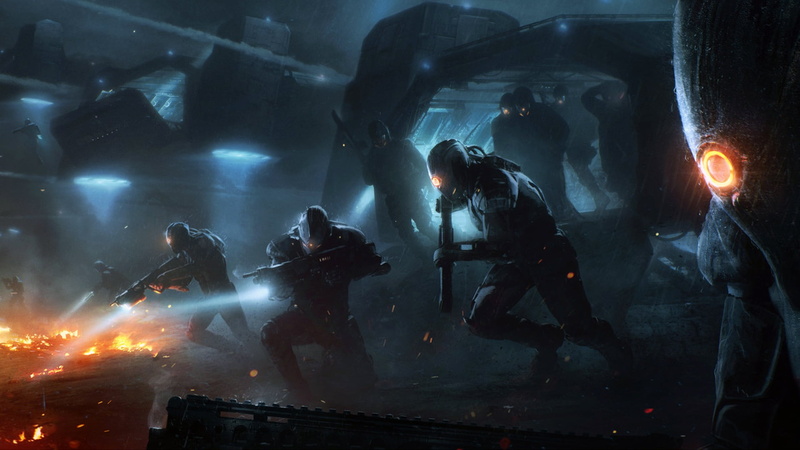 1080P, Wojtek Fus, fiction, landing, Invasion