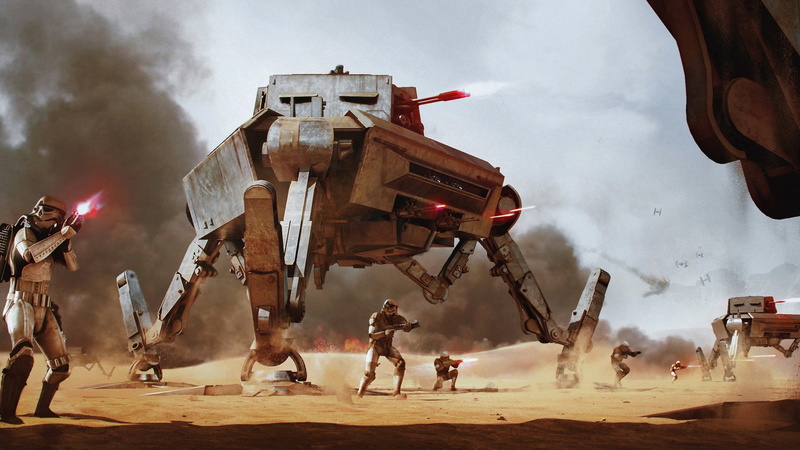 Star wars, 1080P, fantastic epic, AT-AP - All Terrain Attack Pod, Wojtek Fus