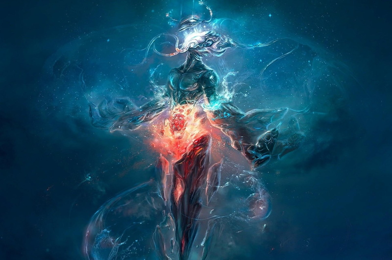 1080P, water, 3d and abstract, artwork, digital, abstract-fantasy, underwater, spirit
