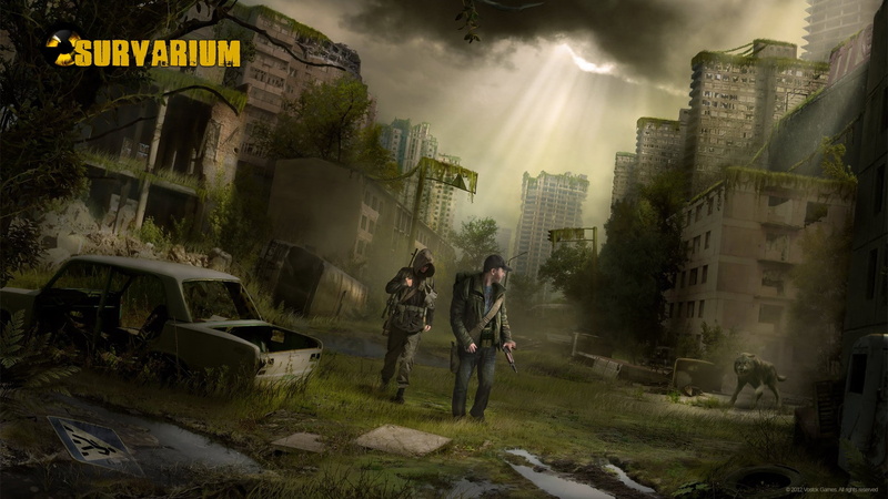 outdoors, lifestyles, building exterior, mode of transportation, plant, apocalyptic, full length, real people, standing, Survarium, nature, built structure