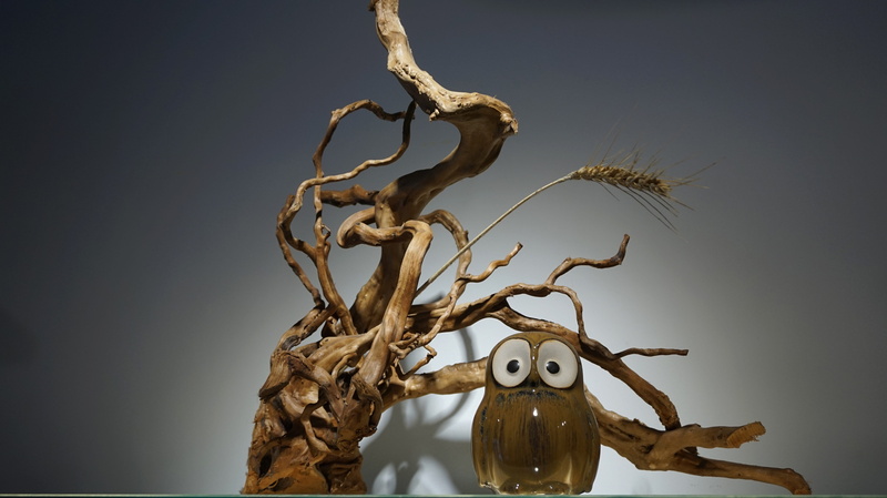 dead plant, decoration, deadwood, gray background, device, animal wildlife, gray, bare tree, branch, tree, plant part, animal, no people, sky, animal themes