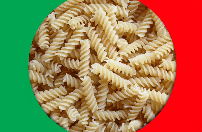 italian food, lot, mediterranean diet, sweet food, italian, kitchen, no people, directly above, high angle view, rotini, foods, red, eat, gastronomy, green