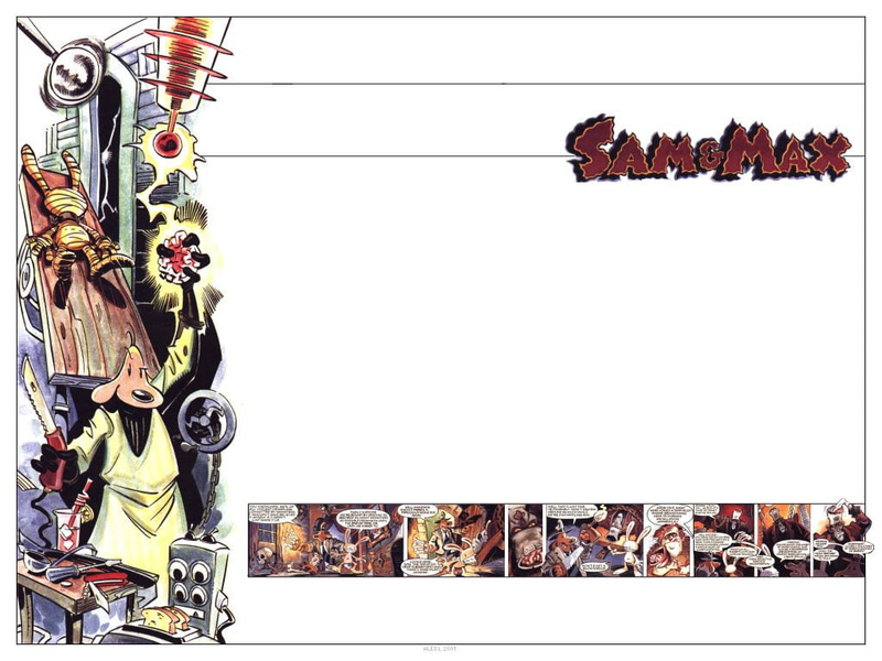 Max (Sam And Max), Sam (Sam And Max), 480P, Sam And Max, Comics