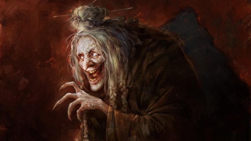 horror, 1080P, skull, candy, fairy, witch, tale