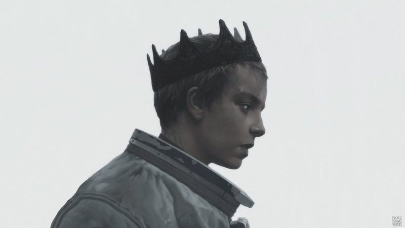 digital painting, king, 1080P, Yuri Shwedoff, digital art, artwork