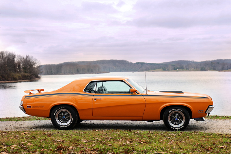 1970, eliminator, 4K, cars, muscle, mercury, cougar