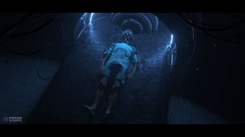digital art, dark, science fiction, artwork, 1080P, Antoine Collignon, virtual reality