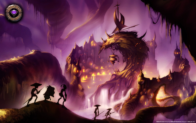 video games, Oddworld: Abes Oddysee, 1080P, Aliens, Oddworld