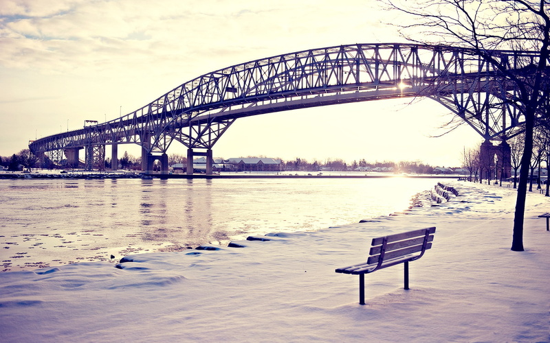 winter, photography, no people, bridge, river, bench, water, arch, nature, sunlight, transportation, day, bridge - man made structure, outdoors, city, architecture