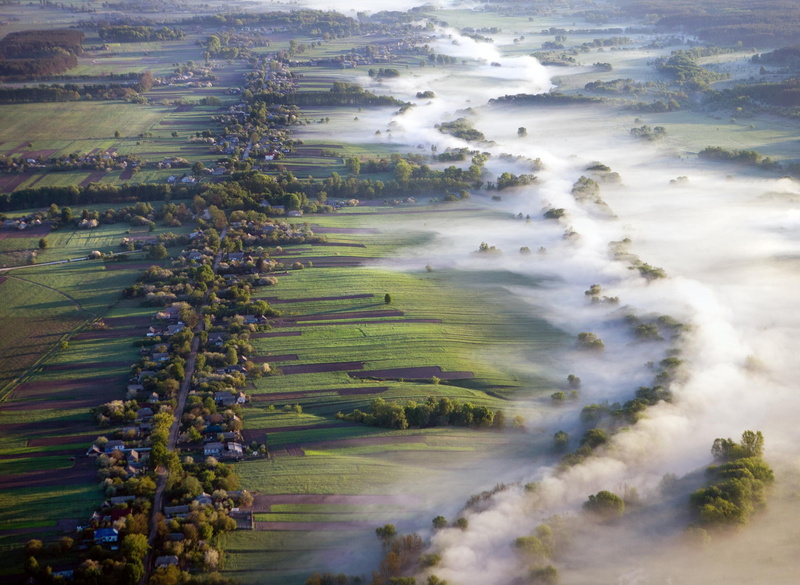 Ukraine, 1080P, nature, mist, river