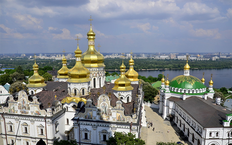 city, outdoors, kyiv, travel destinations, architecture, place of worship, 4K, travel, nature, hd, dome, belief, spirituality, religion, sky